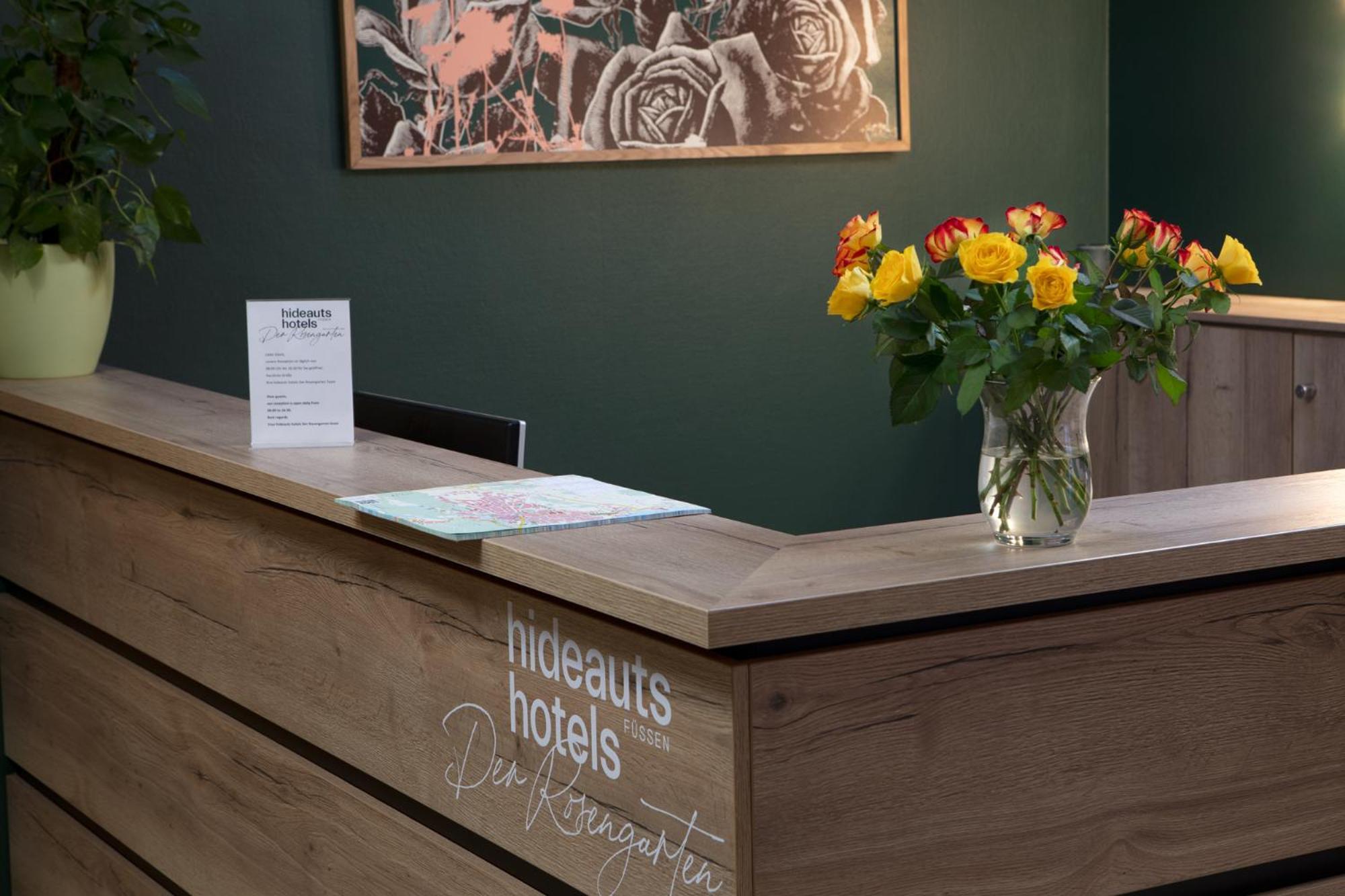 Hideauts Hotels Der Rosengarten Füssen Dış mekan fotoğraf