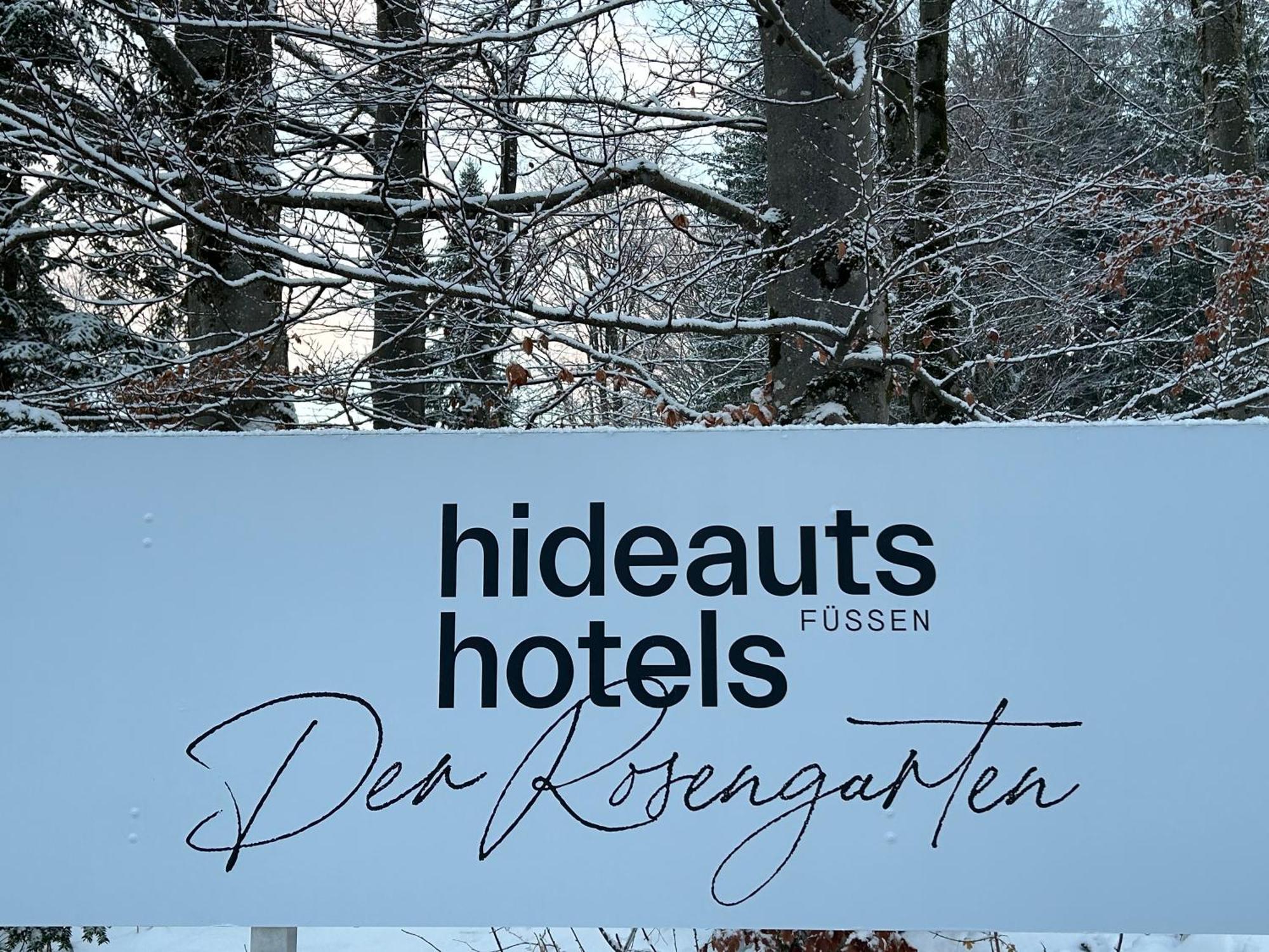 Hideauts Hotels Der Rosengarten Füssen Dış mekan fotoğraf